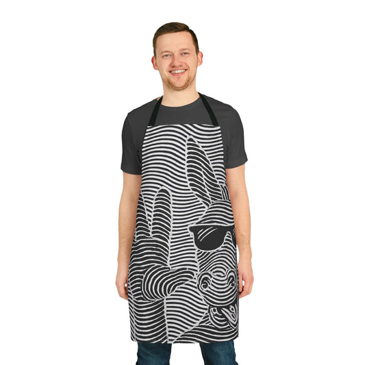 Apron, 5-Color Straps (AOP)