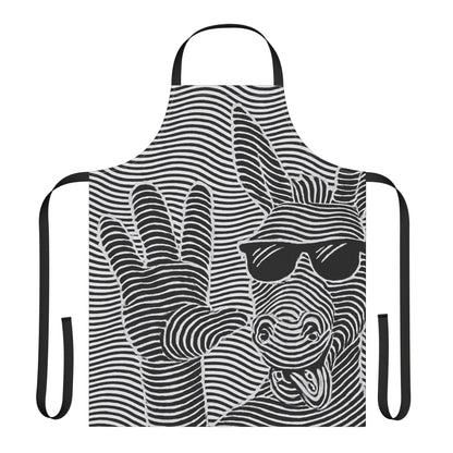 Apron, 5-Color Straps (AOP)